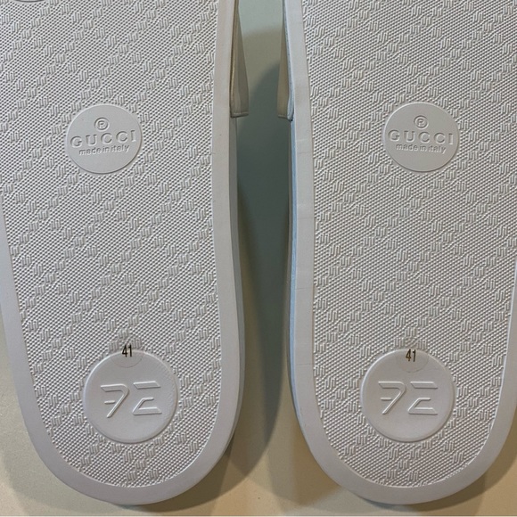 Gucci Cat Logo Pursuit Slip On Slide Sandal - Picture 10 of 15